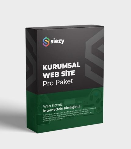 Kurumsal Web Sitesi Pro Paket